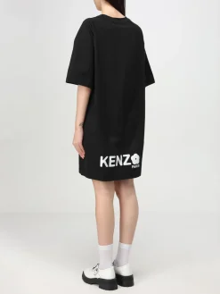 Abito a t-shirt in cotone Kenzo
