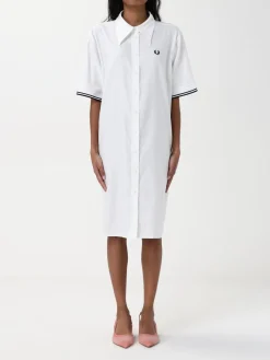 Abito chemisier Fred Perry in cotone