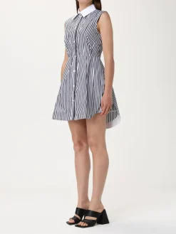 Abito chemisier Sportmax in cotone a righe