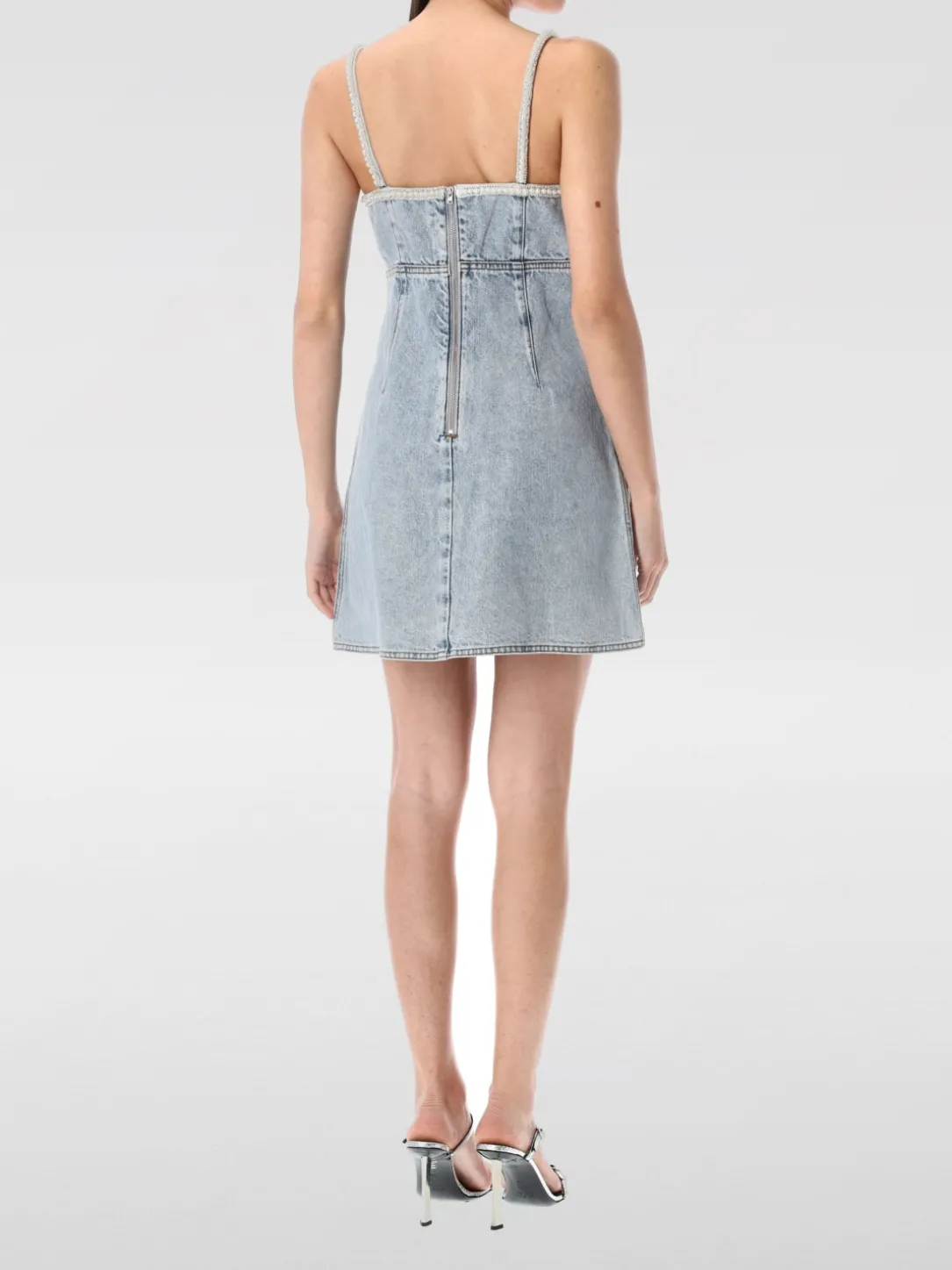 Abito di jeans Self-Portrait