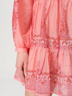 Abito Etro in cotone e seta con stampa Paisley