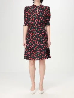 Abito Mar De Margaritas in viscosa a pois