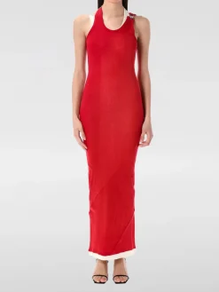 Abito midi Jean Paul Gaultier in cotone stretch