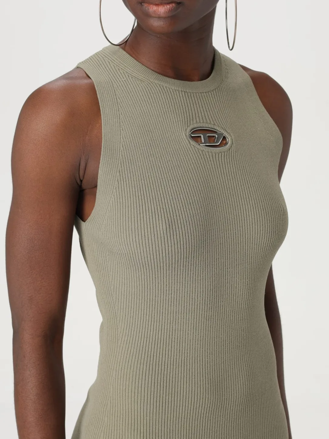 Abito mini Diesel in viscosa stretch