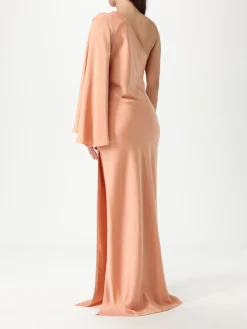 Abito monospalla Genny in crêpe