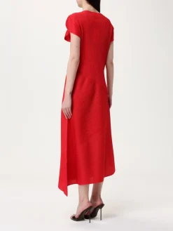 Abito plissettato Meimeij in crêpe