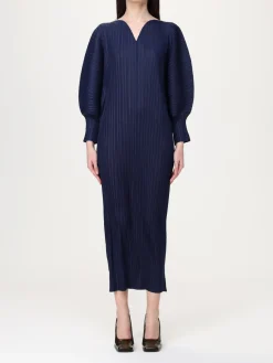 Abito plissettato Meimeij in crêpe