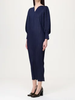 Abito plissettato Meimeij in crêpe