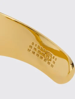 Anello cut-out MM6 Maison Margiela in ottone