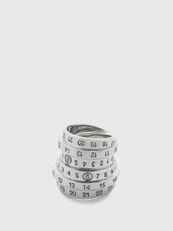 Anello Numeric MM6 Maison Margiela in ottone