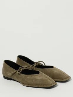 Ballerina Alohas in camoscio