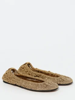 Ballerina Belna Isabel Marant Etoile in tessuto laminato