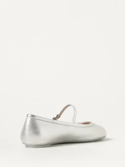 Ballerina Carla Gianvito Rossi in nappa laminata