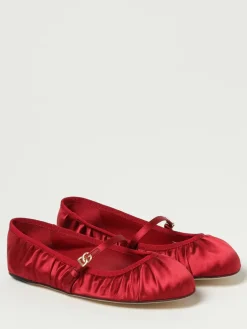 Ballerina Dolce & Gabbana in raso drappeggiato