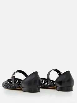 Ballerina Durazzi Milano in pelle traforata