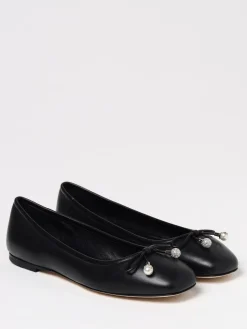 Ballerina Elme Jimmy Choo in nappa con fiocco