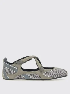 Ballerina Floor 001 The Attico in camoscio e mesh