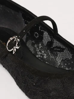 Ballerina Gianvito Rossi in pizzo