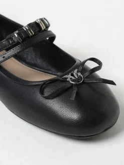 Ballerina Gioia Pinko in pelle con fiocco