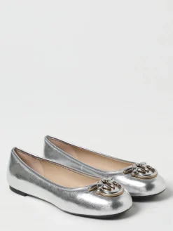 Ballerina Gioia Pinko in pelle laminata