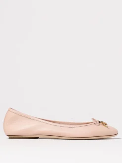 Ballerina Iris Chloè in pelle con fiocco