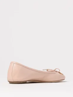 Ballerina Iris Chloè in pelle con fiocco