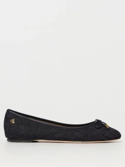 Ballerina Lauren Ralph Lauren in denim di cotone