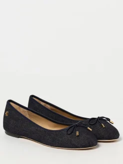 Ballerina Lauren Ralph Lauren in denim di cotone