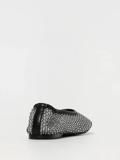 Ballerina Lorain Alohas in nylon a rete con strass all over