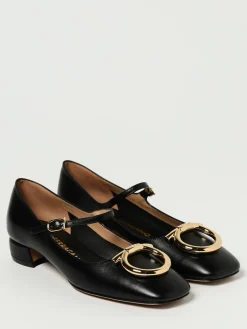 Ballerina Maxi Gancini Ferragamo in nappa