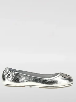 Ballerina Minnie Travel Tory Burch in pelle laminata