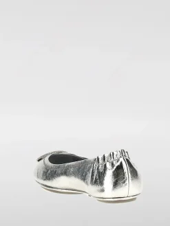 Ballerina Minnie Travel Tory Burch in pelle laminata