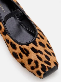 Ballerina Runway Tory Burch in cavallino animalier