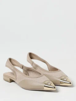 Ballerina Slingback Gianira 14 Pinko in tessuto lurex
