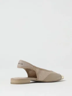 Ballerina Slingback Gianira 14 Pinko in tessuto lurex