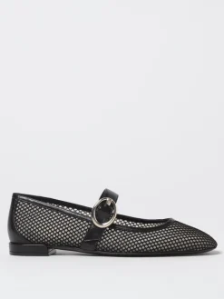 Ballerina Stuart Weitzman in mesh e pelle