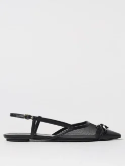 Ballerina Stuart Weitzman in nylon a rete e nappa