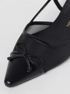 Ballerina Stuart Weitzman in nylon a rete e nappa