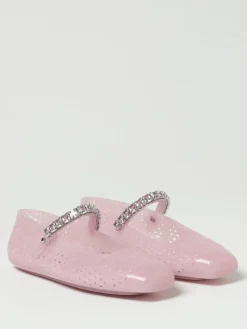 Ballerina The Jelly Jimmy Choo in gomma traforata con strass