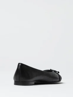 Ballerina Tory Burch in nappa con pavè di strass