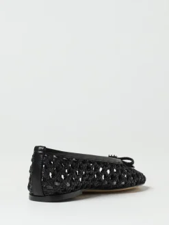 Ballerina Versilia Casadei in pelle vegana con lavorazione intrecciata