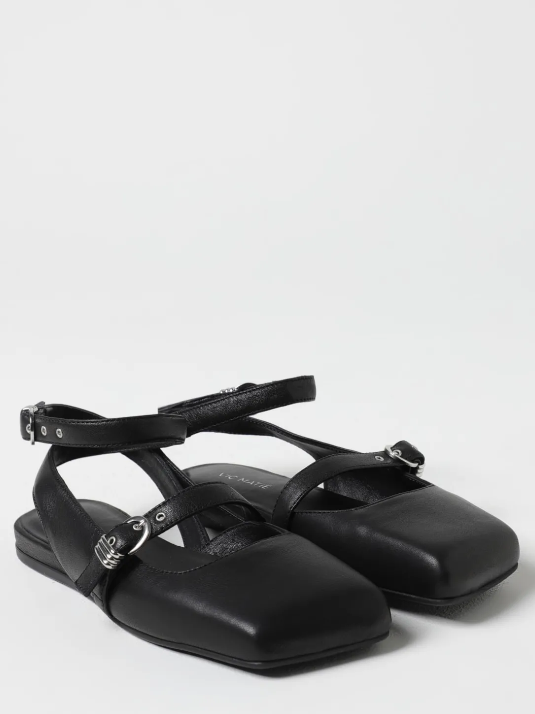 Ballerina Vic Matiè in pelle