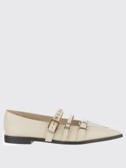 Ballerina Zulema Pinko in pelle con borchie