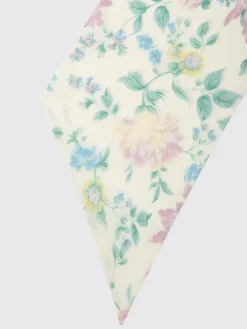 Bandeau Chloè in seta con stampa floreale