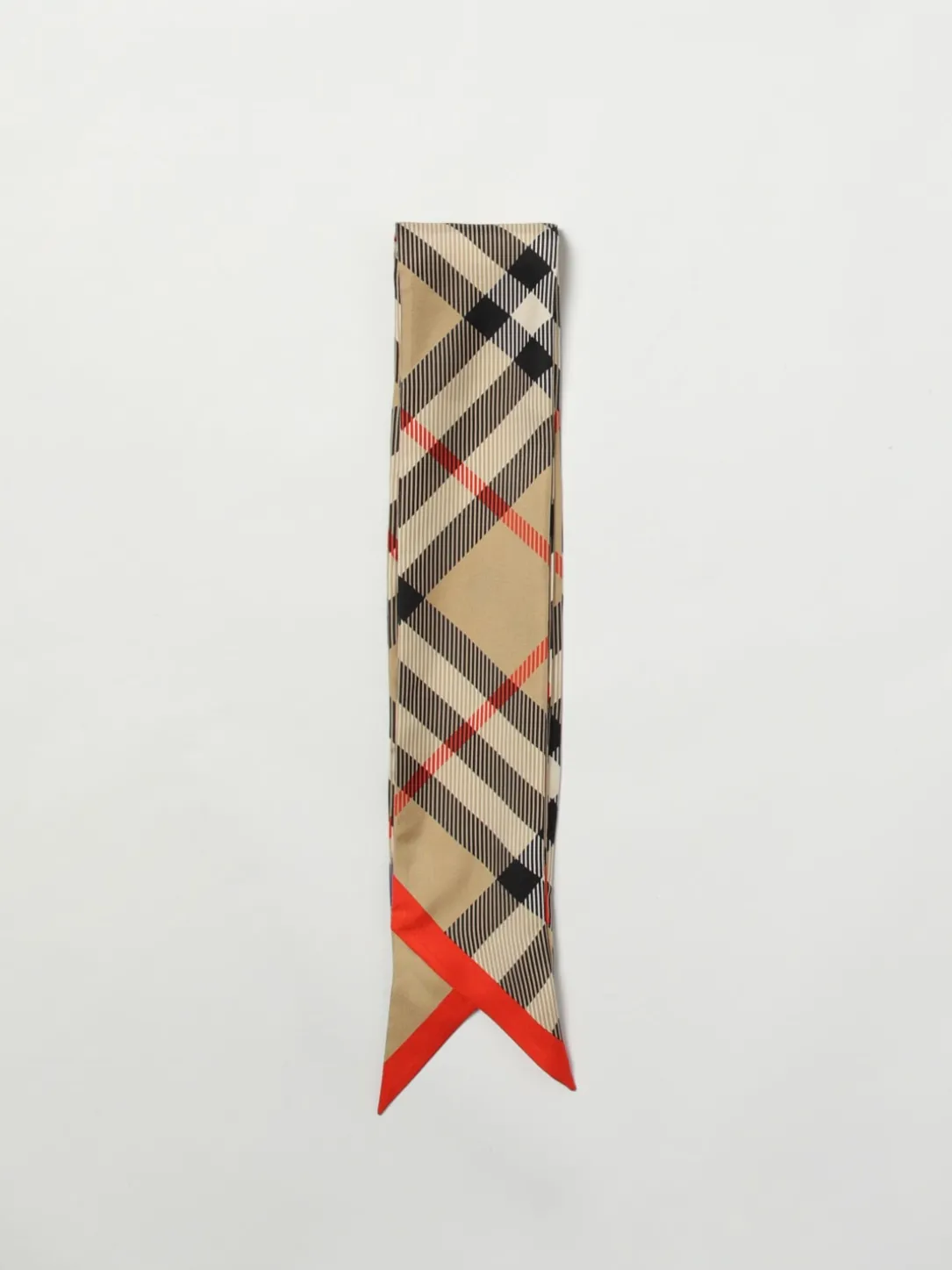 Bandeau Vintage Check Burberry in seta stampata