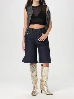 Bermuda di jeans svasati Diesel