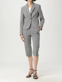 Blazer a monopetto a quadretti Liu Jo