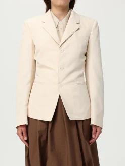 Blazer a monopetto in misto lana Lemaire