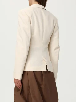 Blazer a monopetto in misto lana Lemaire