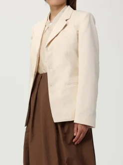 Blazer a monopetto in misto lana Lemaire